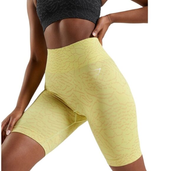 Gymshark Womens Adapt Animal Seamless Cycling Shorts  Size Large Scrunch Butt - Picture 8 of 8